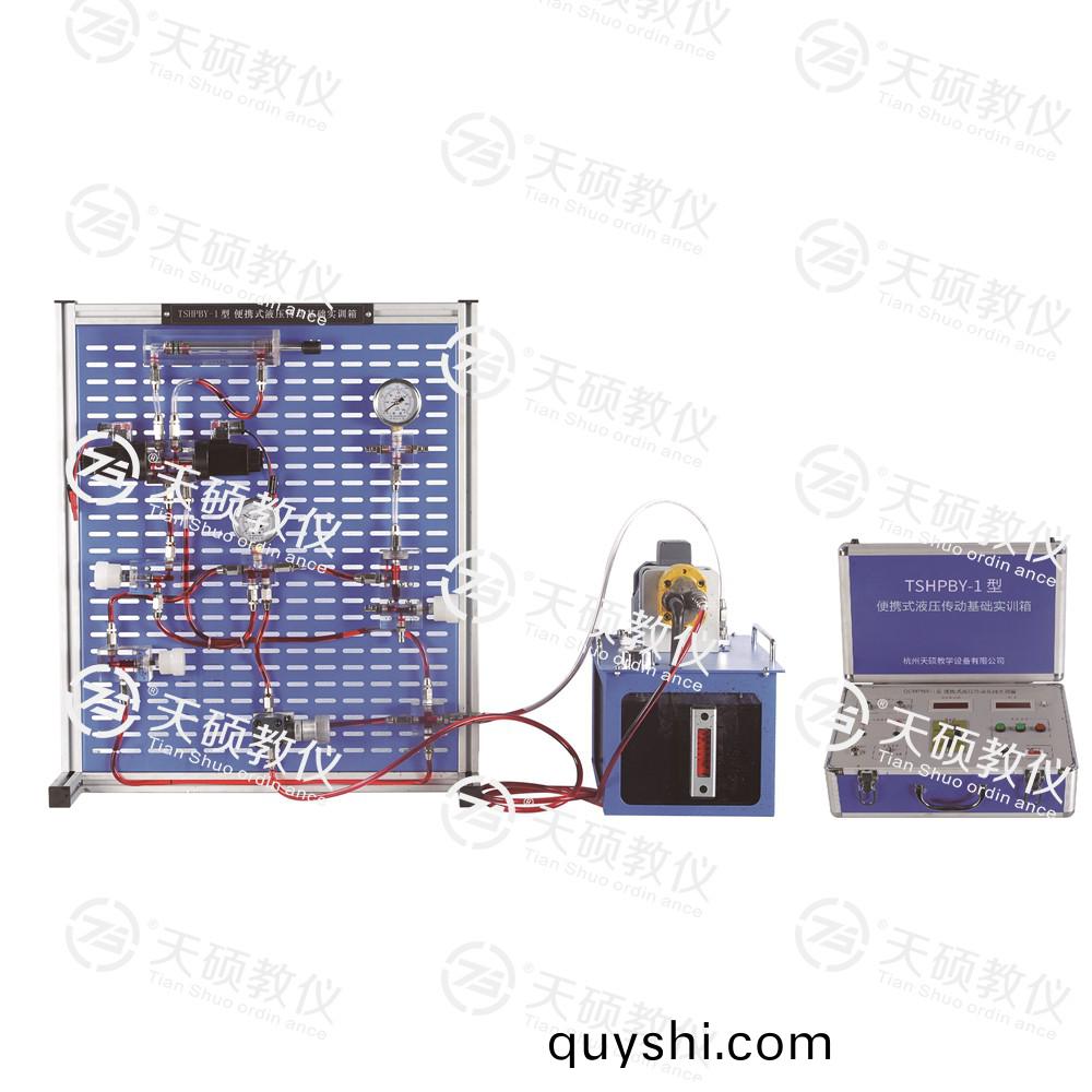 TSHPBY-1型 便(bian)攜(xie)式(shi)液壓傳(chuan)動(dong)基礎(chu)實訓(xun)箱(xiang)
