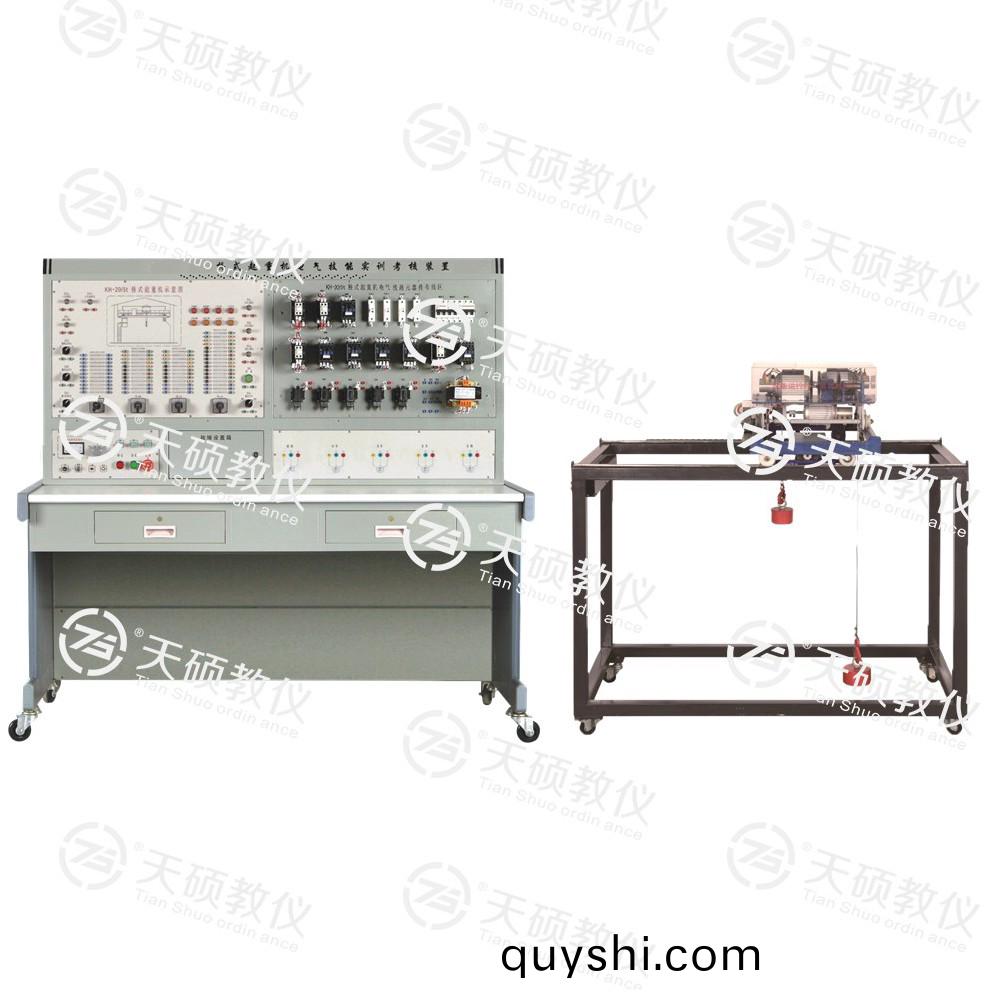 TSMS百度-1型 橋式(shi)起(qi)重機(ji)電(dian)氣實(shi)訓攷覈(he)裝寘（半(ban)實物）