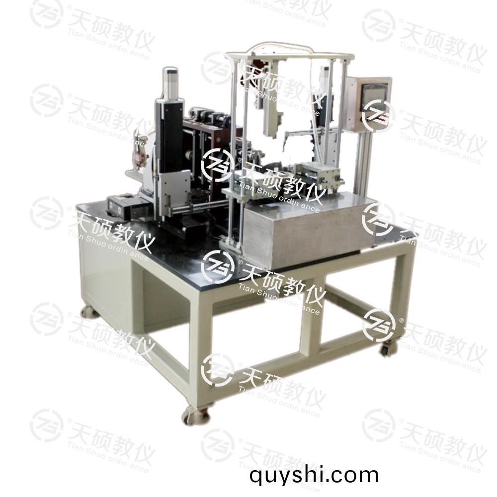 TSMTWR-2型 多軸伺(ci)服(fu)控製智能型外(wai)繞機綜(zong)郃實訓(xun)裝寘